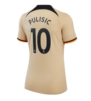 Chelsea Christian Pulisic #10 Tredjedrakt Kvinner 2022-23 Kortermet